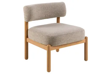 Sahana Loungestol - Beige - Møbler - Stoler - Lenestoler