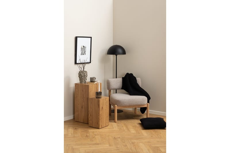 Sahana Loungestol - Beige - Møbler - Stoler - Lenestoler