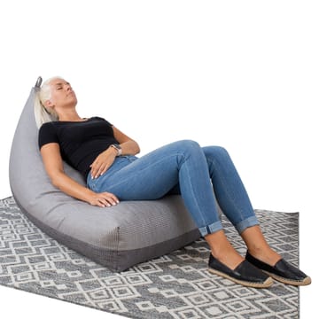 Sakkose Sundal-Sundal 130x80x20/70 cm - grå - Møbler - Stoler - Sittesekk & sakkosekk