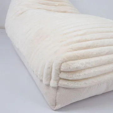 Sakkose Tovin 130x80x20/70 cm - hvit - Møbler - Stoler - Sittesekk & sakkosekk