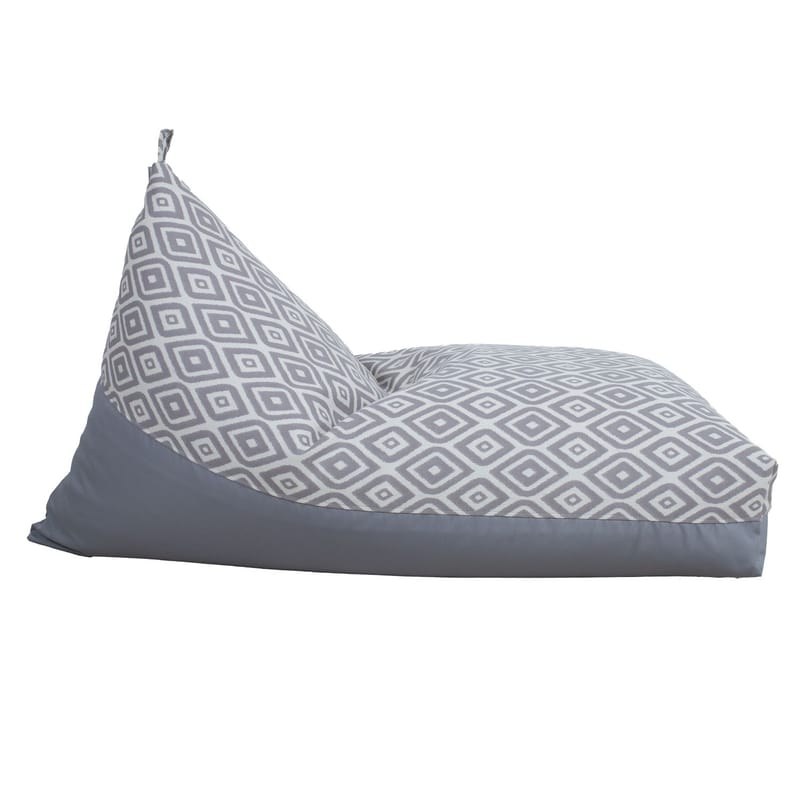 Sakkose Viknor 130x80x20/70 cm - Grå - Møbler - Stoler - Sittesekk & sakkosekk