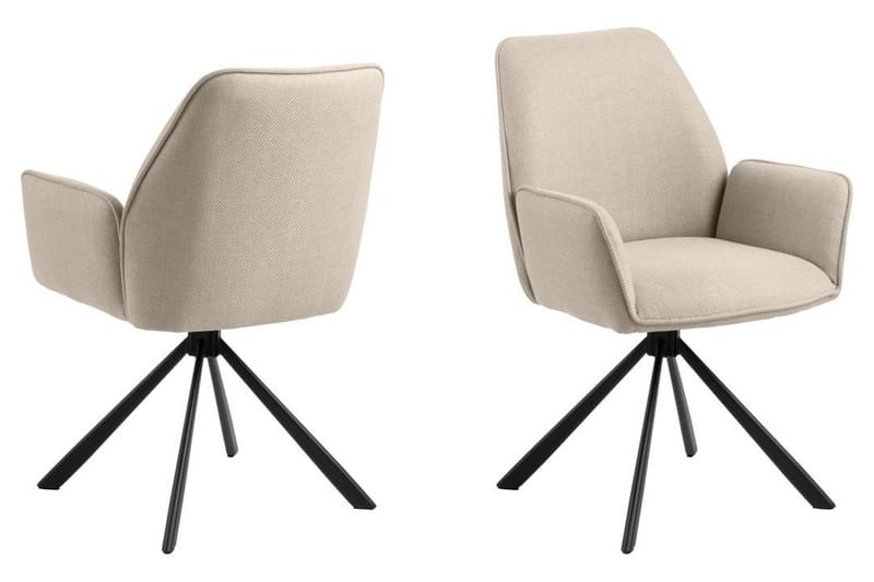 Sapana Lenestol - Beige - Møbler - Stoler - Spisestuestoler & kjøkkenstoler