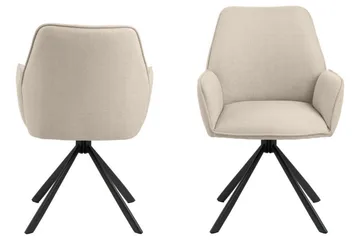 Sapana Lenestol - Beige - Møbler - Stoler - Spisestuestoler & kjøkkenstoler