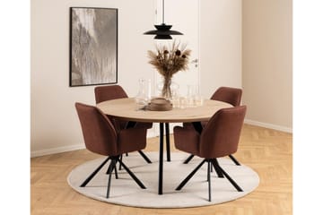 Sapana Lenestol - Oransje - Møbler - Stoler - Spisestuestoler & kjøkkenstoler