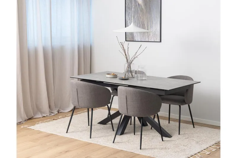 Sarad Lenestol - Brun - Møbler - Stoler - Spisestuestoler & kjøkkenstoler