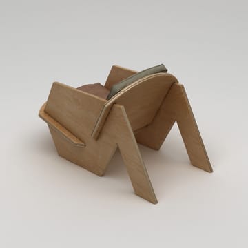 Satira Ørelappstol - Naturlig tre - Møbler - Stoler - Lenestoler