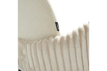 Sett med 2 barstoler Amity - Lys beige, svart - Møbler - Stoler - Barstol