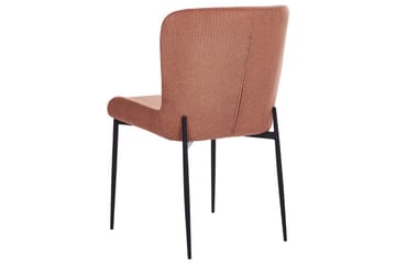 Sett med 2 spisestoler Ada - Brun, Svart - Møbler - Stoler - Spisestuestoler & kjøkkenstoler