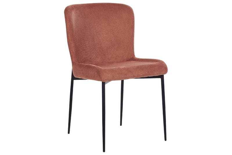 Sett med 2 spisestoler Ada - Brun, Svart - Møbler - Stoler - Spisestuestoler & kjøkkenstoler