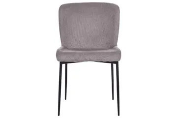 Sett med 2 spisestoler Ada - Mørk grå, svart - Møbler - Stoler - Spisestuestoler & kjøkkenstoler