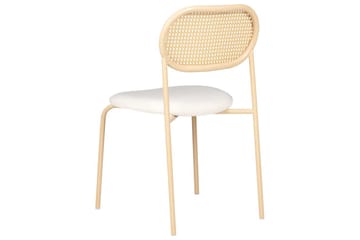 Sett med 2 spisestoler Adaver - Lyst tre, beige - Møbler - Stoler - Spisestuestoler & kjøkkenstoler