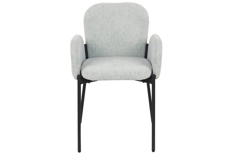 Sett med 2 spisestoler Albee - Mintgrønn, Svart - Møbler - Stoler - Spisestuestoler & kjøkkenstoler