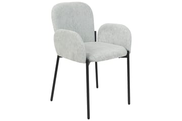 Sett med 2 spisestoler Albee - Mintgrønn, Svart - Møbler - Stoler - Spisestuestoler & kjøkkenstoler