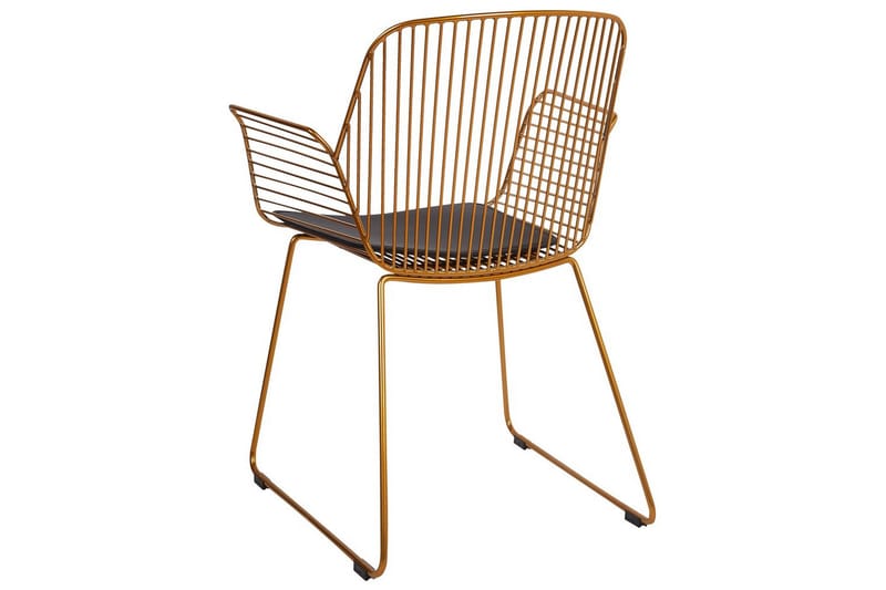 Sett med 2 spisestoler Appleton - Gull, svart - Møbler - Stoler - Spisestuestoler & kjøkkenstoler