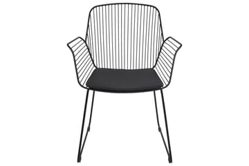 Sett med 2 spisestoler Appleton - Svart - Møbler - Stoler - Spisestuestoler & kjøkkenstoler