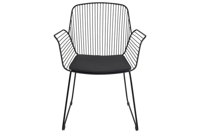 Sett med 2 spisestoler Appleton - Svart - Møbler - Stoler - Spisestuestoler & kjøkkenstoler