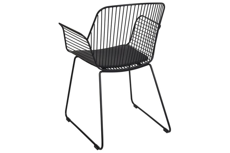 Sett med 2 spisestoler Appleton - Svart - Møbler - Stoler - Spisestuestoler & kjøkkenstoler