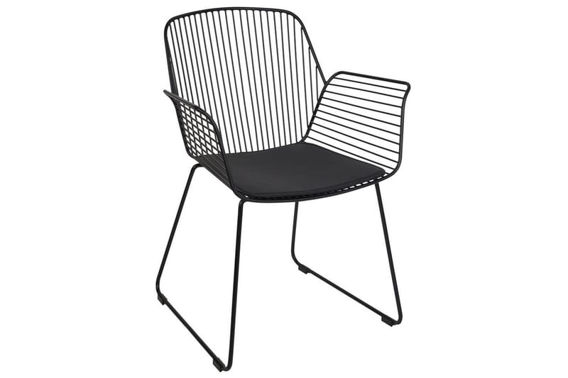 Sett med 2 spisestoler Appleton - Svart - Møbler - Stoler - Spisestuestoler & kjøkkenstoler