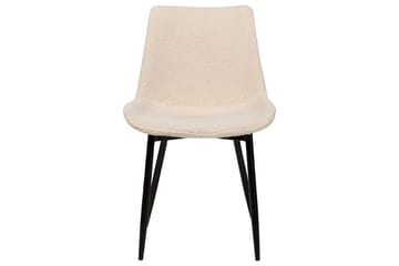 Sett med 2 spisestoler Avilla - Beige, svart - Møbler - Stoler - Spisestuestoler & kjøkkenstoler