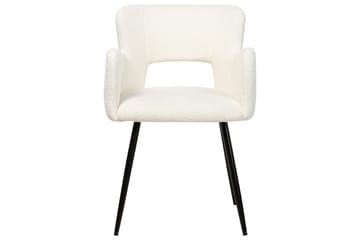 Sett med 2 spisestoler Bouclé Sanilac - Møbler - Stoler - Spisestuestoler & kjøkkenstoler