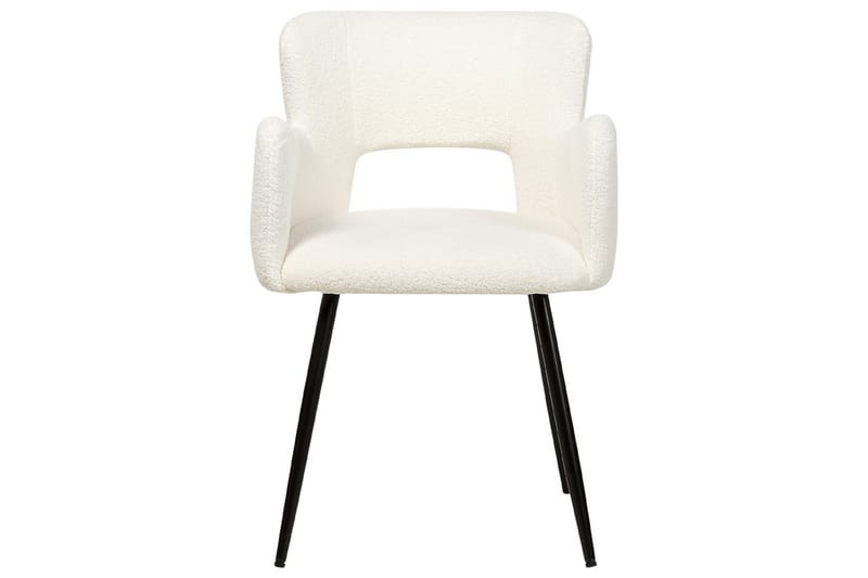 Sett med 2 spisestoler Bouclé Sanilac - Møbler - Stoler - Spisestuestoler & kjøkkenstoler