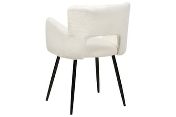 Sett med 2 spisestoler Bouclé Sanilac - Møbler - Stoler - Spisestuestoler & kjøkkenstoler