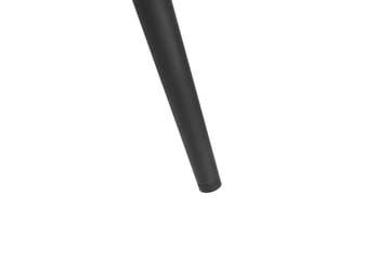 Sett med 2 spisestoler Casmalia - Beige, svart - Møbler - Stoler - Spisestuestoler & kjøkkenstoler