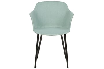Sett med 2 spisestoler Elim - Mintgrønn, Svart - Møbler - Stoler - Spisestuestoler & kjøkkenstoler