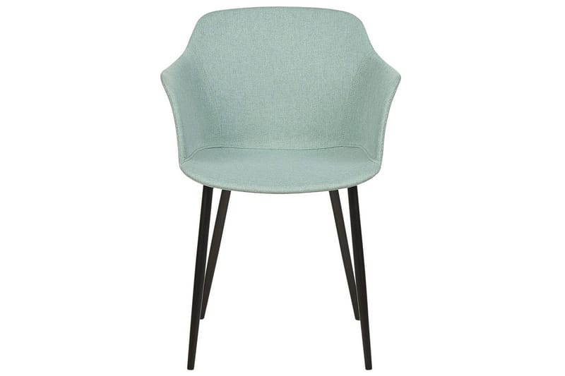 Sett med 2 spisestoler Elim - Mintgrønn, Svart - Møbler - Stoler - Spisestuestoler & kjøkkenstoler