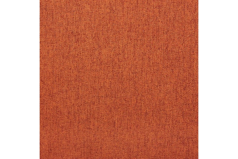 Sett med 2 spisestoler Elko - Oransje, svart - Møbler - Stoler - Spisestuestoler & kjøkkenstoler