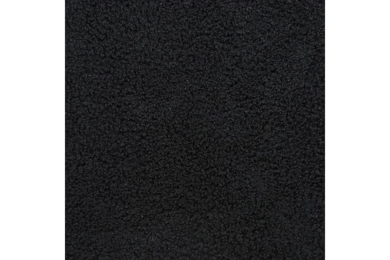 Sett med 2 spisestoler Luana - Svart/Bouclé - Møbler - Stoler - Spisestuestoler & kjøkkenstoler