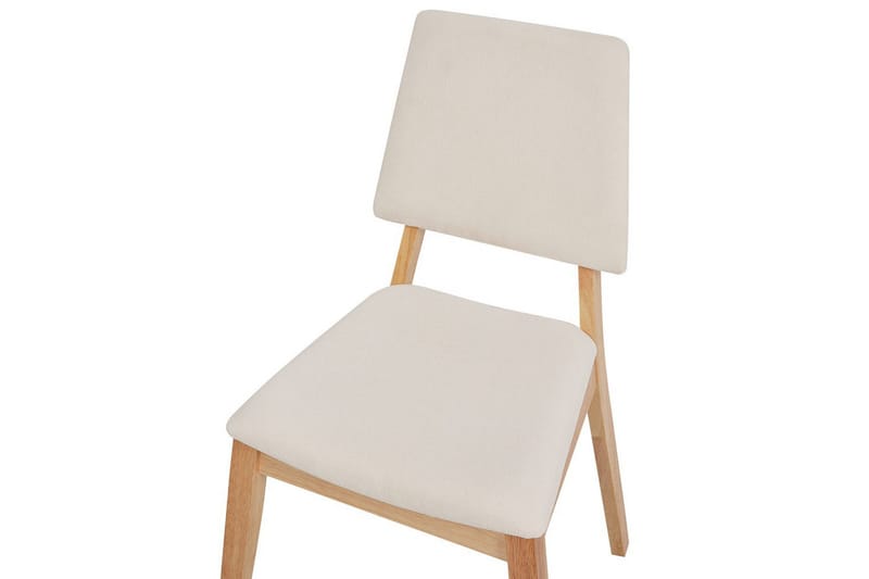 Sett med 2 spisestoler Merrill - Lyst tre, beige - Møbler - Stoler - Spisestuestoler & kjøkkenstoler