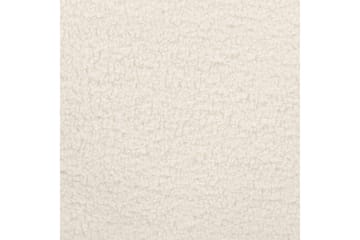 Sett med 2 spisestoler Mina - Hvit, Svart/Bouclé - Møbler - Stoler - Spisestuestoler & kjøkkenstoler