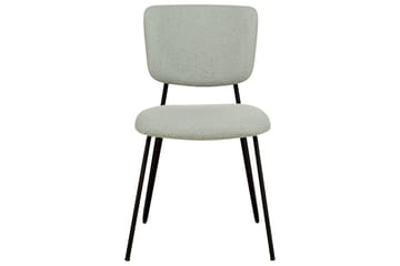 Sett med 2 spisestoler Nelko - Grønn, Svart - Møbler - Stoler - Spisestuestoler & kjøkkenstoler