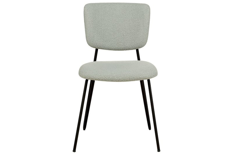 Sett med 2 spisestoler Nelko - Grønn, Svart - Møbler - Stoler - Spisestuestoler & kjøkkenstoler