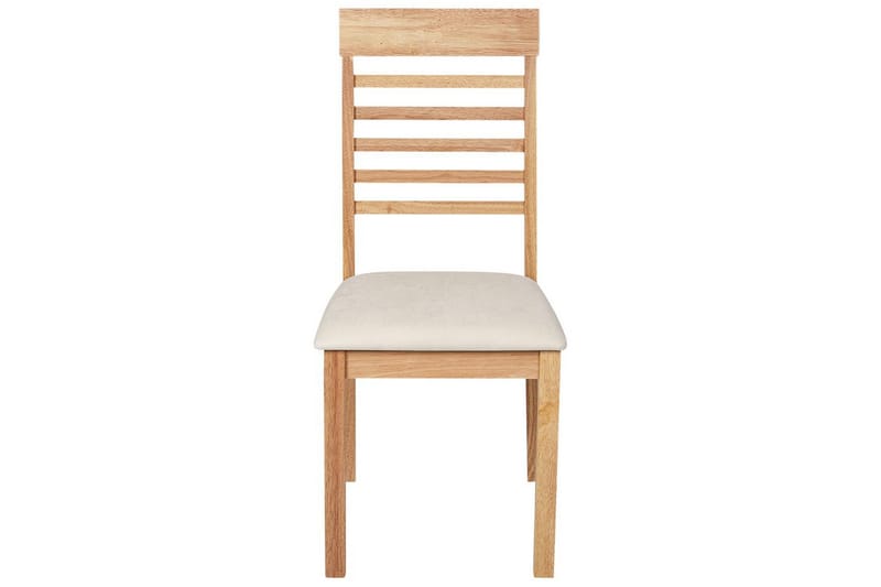 Sett med 2 spisestoler Ortley - Lyst tre, beige - Møbler - Stoler - Spisestuestoler & kjøkkenstoler