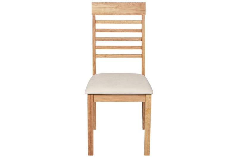 Sett med 2 spisestoler Ortley - Lyst tre, beige - Møbler - Stoler - Spisestuestoler & kjøkkenstoler