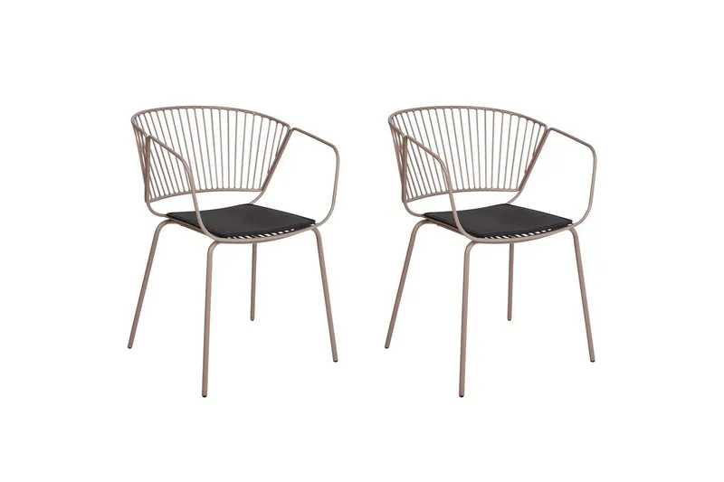 Sett med 2 spisestoler Rigby