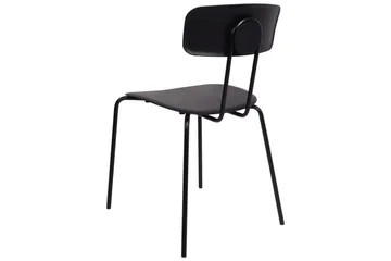 Sett med 2 spisestoler Sibley - Svart - Møbler - Stoler - Spisestuestoler & kjøkkenstoler