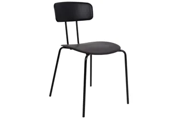 Sett med 2 spisestoler Sibley - Svart - Møbler - Stoler - Spisestuestoler & kjøkkenstoler