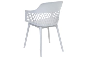 Sett med 2 spisestuestoler Almira - Grå - Møbler - Stoler - Spisestuestoler & kjøkkenstoler