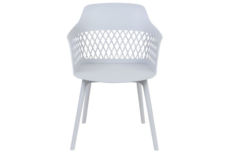 Sett med 2 spisestuestoler Almira - Grå - Møbler - Stoler - Spisestuestoler & kjøkkenstoler