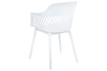 Sett med 2 spisestuestoler Almira - Hvit - Møbler - Stoler - Spisestuestoler & kjøkkenstoler