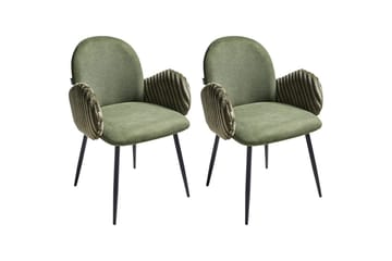 Sett med 2 spisestuestoler Amity