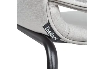 Sett med 2 spisestuestoler Axtel - Grå, svart - Møbler - Stoler - Spisestuestoler & kjøkkenstoler