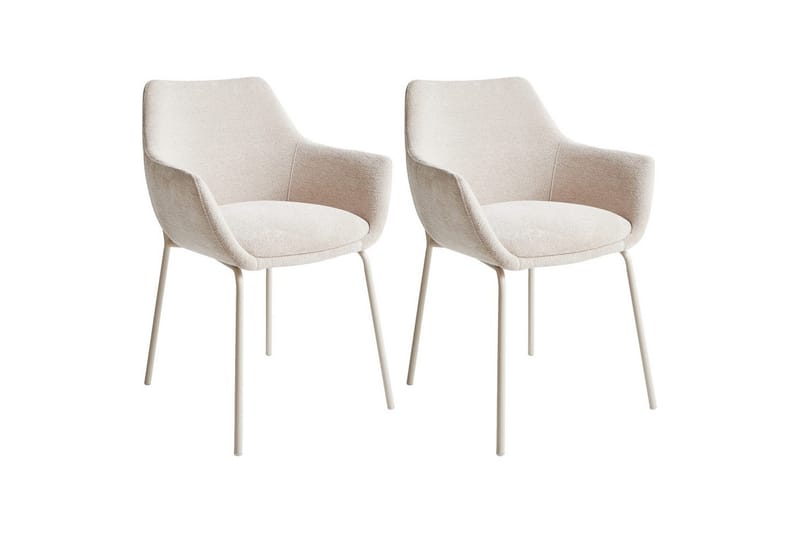 Sett med 2 spisestuestoler Bowdon