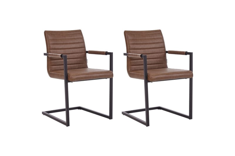 Sett med 2 spisestuestoler Buford