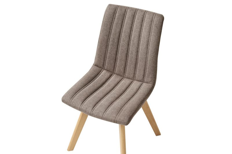Sett med 2 spisestuestoler Calgary - Brun, lyst tre - Møbler - Stoler - Spisestuestoler & kjøkkenstoler