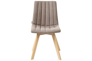 Sett med 2 spisestuestoler Calgary - Brun, lyst tre - Møbler - Stoler - Spisestuestoler & kjøkkenstoler