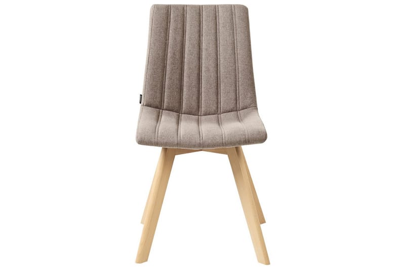 Sett med 2 spisestuestoler Calgary - Brun, lyst tre - Møbler - Stoler - Spisestuestoler & kjøkkenstoler